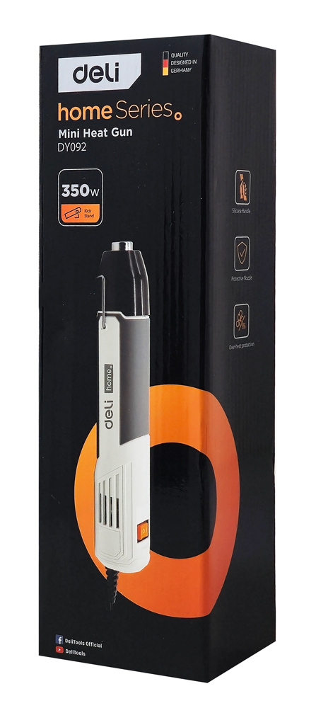 DELI πιστόλι θερμού αέρα DY092 - Image 3