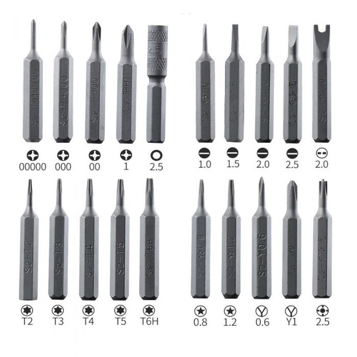 BEST set κατσαβιδιών ακριβείας BST-8930B - Image 2