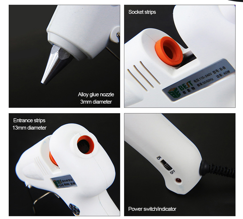 BEST Πιστόλι θερμικής σιλικόνης BST-B-F - Image 3