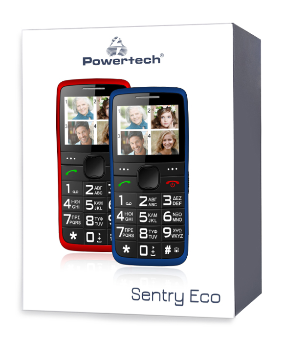 POWERTECH Κινητό Τηλέφωνο Sentry Eco PTM-25 - Image 4