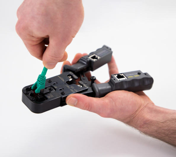 DELOCK εργαλείο πτύχωσης με απογυμνωτή & tester 90511 - Image 3