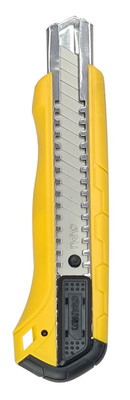 DELI πλαστικό κοπίδι με ασφάλεια DL003