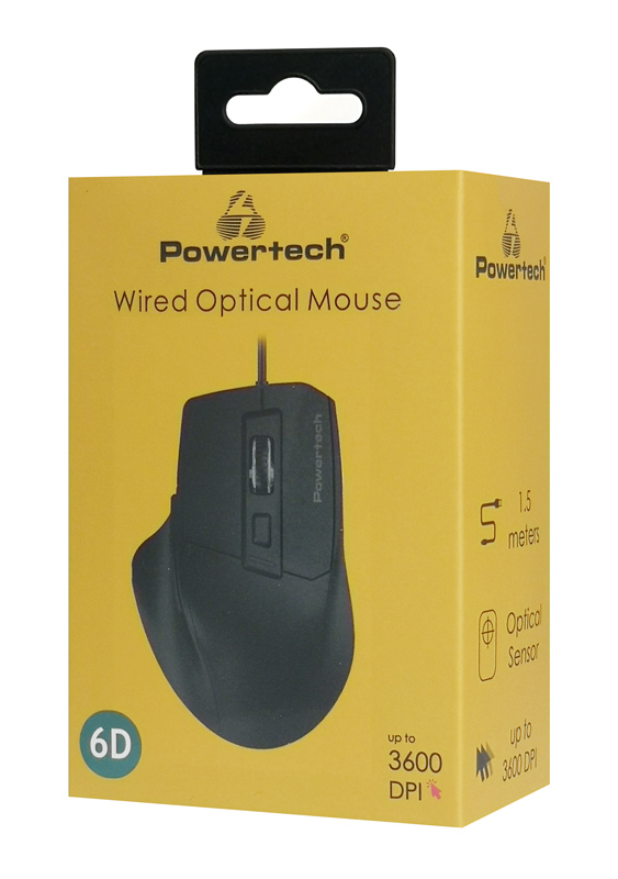 POWERTECH ενσύρματο ποντίκι PT-1273 - Image 3