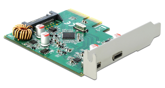 DELOCK κάρτα επέκτασης PCI Express x4 σε 2x USB-C 90397 - Image 4