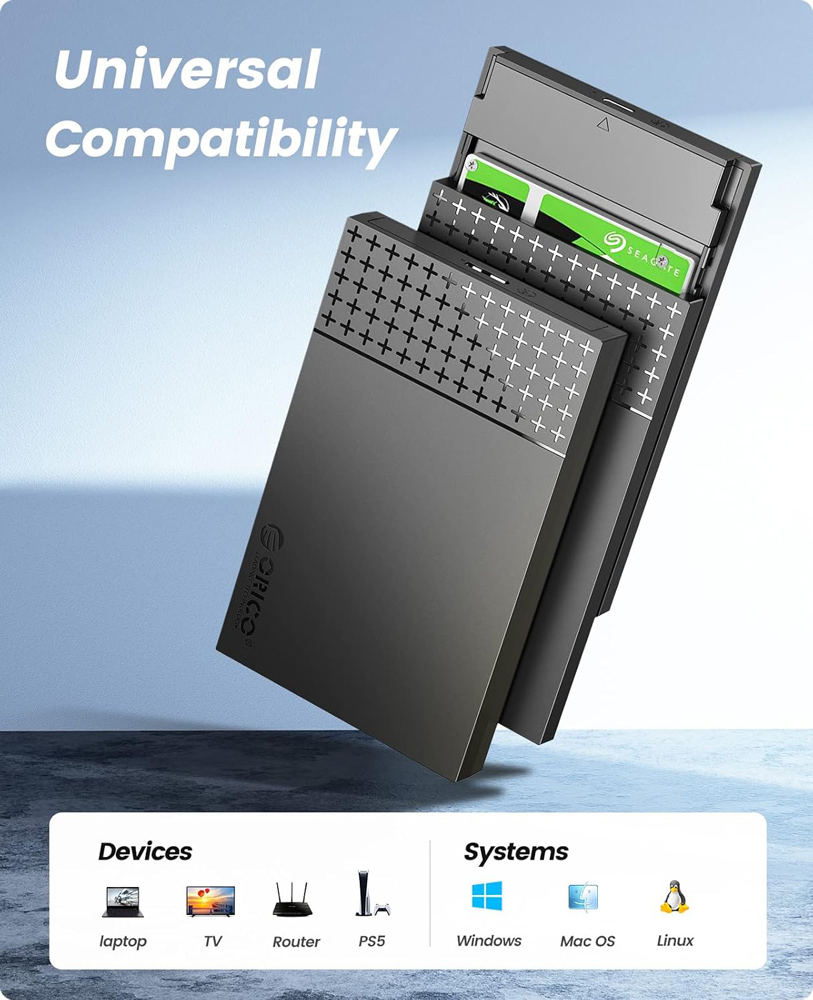 ORICO θήκη για 2.5" SATA HDD/SSD 2526U3-V1 - Image 4