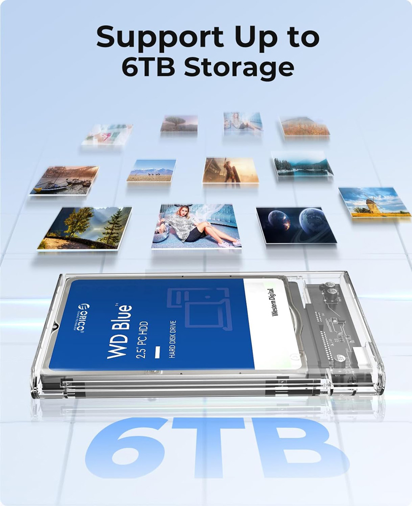 ORICO θήκη για 2.5" SATA HDD/SSD 2139U3 - Image 3