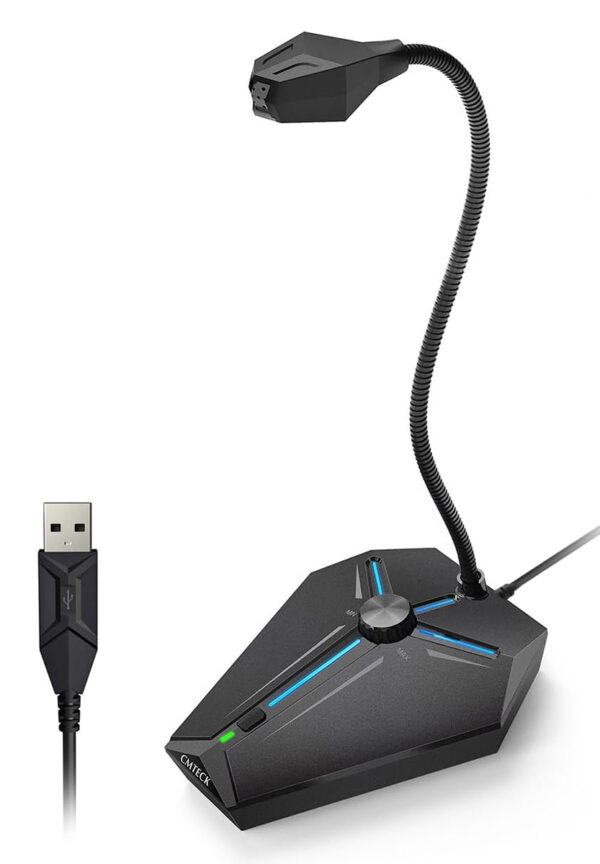 CMTECK επιτραπέζιο μικρόφωνο G006Plus με εύκαμπτο βραχίονα