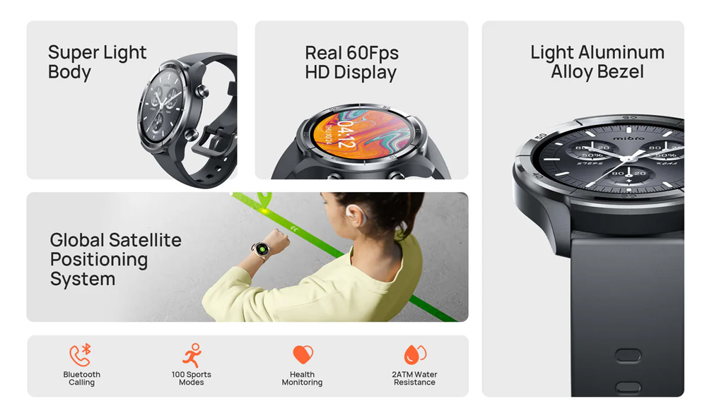 MIBRO smartwatch A3 - Image 2