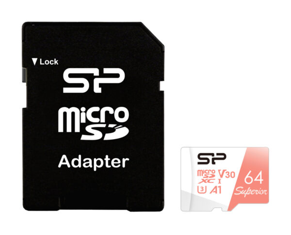 SILICON POWER κάρτα μνήμης microSDXC Superior