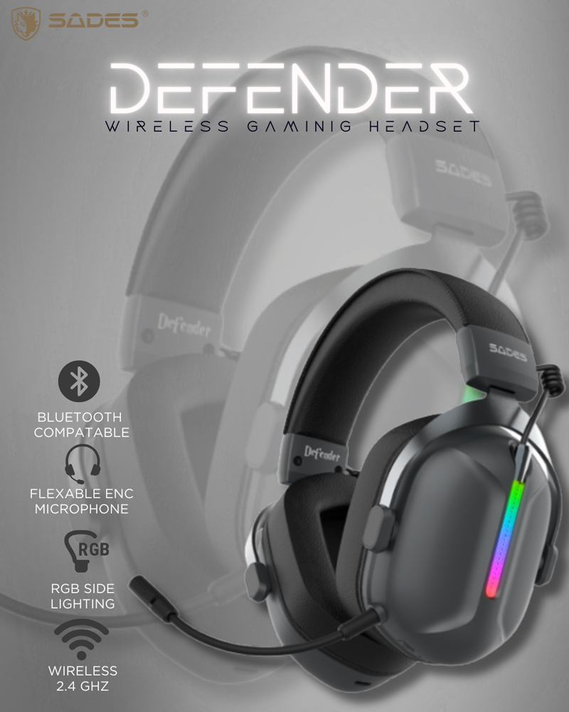 SADES gaming headset Defender - Image 4