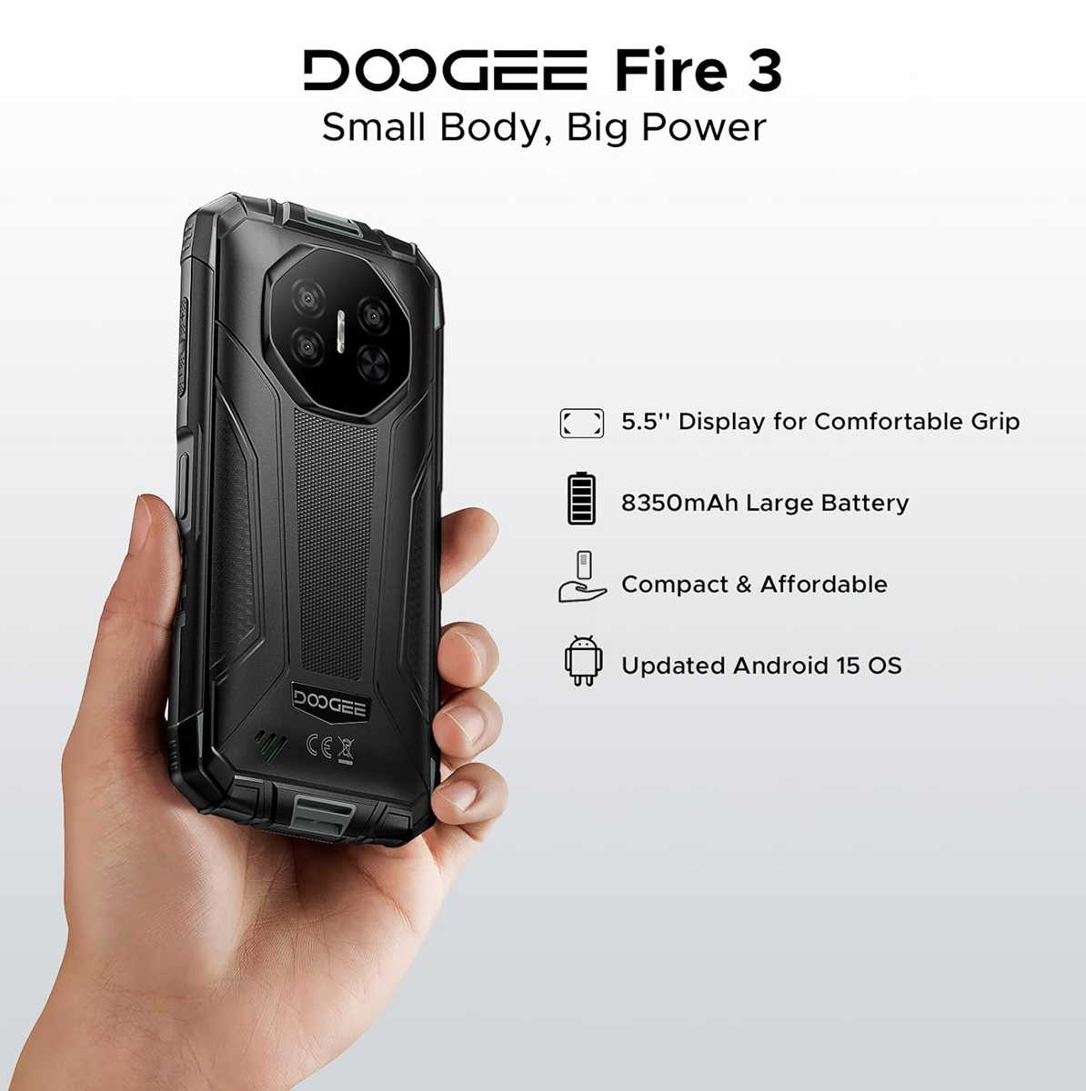 DOOGEE smartphone Fire 3 - Image 2
