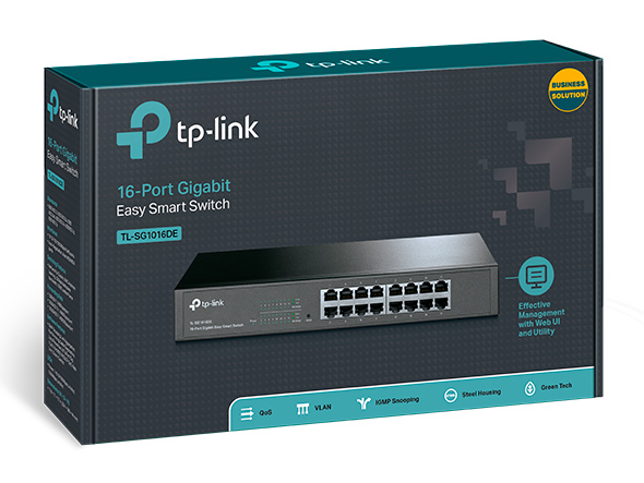 TP-LINK Easy Smart Switch TL-SG1016DE - Image 2