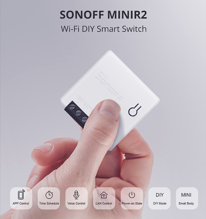 SONOFF Smart διακόπτης MINIR2 - Image 2