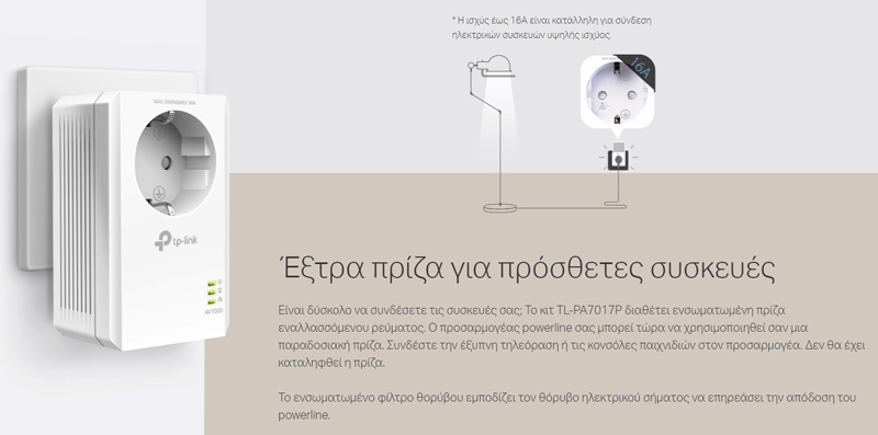TP-LINK Powerline kit TL-PA7017P - Image 4