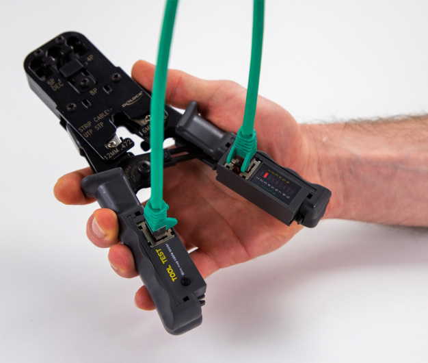 DELOCK εργαλείο πτύχωσης με απογυμνωτή & tester 90511 - Image 4