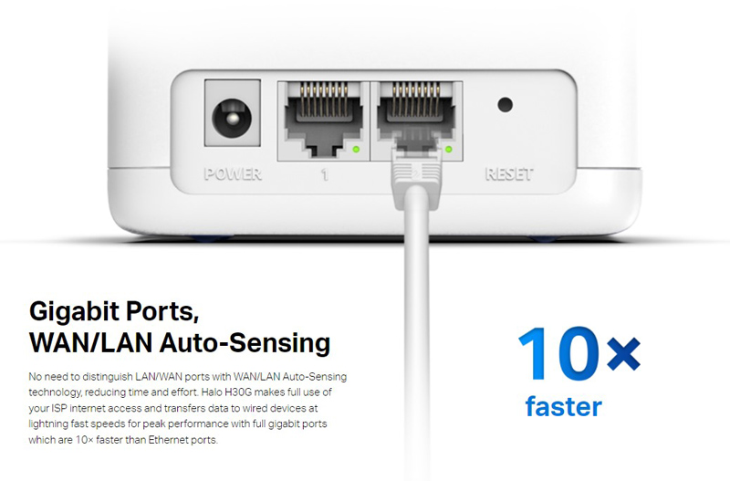 MERCUSYS Mesh Wi-Fi System Halo H30G - Image 4