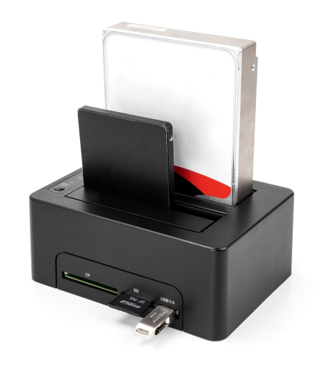 DELOCK docking station για 2.5" ή 3.5" SATA HDD/SSD 64183 - Image 2
