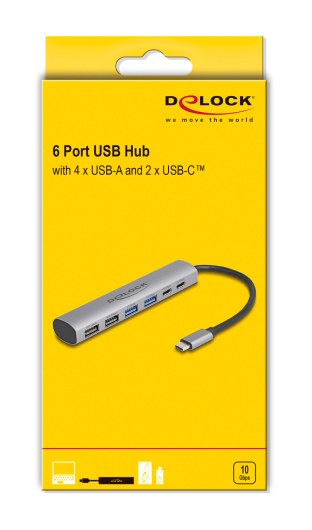 DELOCK USB hub 64232 - Image 3