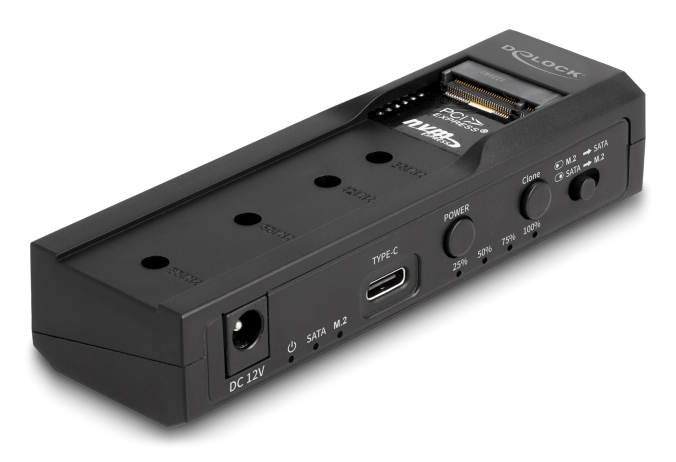 DELOCK docking station για M.2 NVMe/SATA ή 2.5"/3.5" SSD/HDD 64252 - Image 3