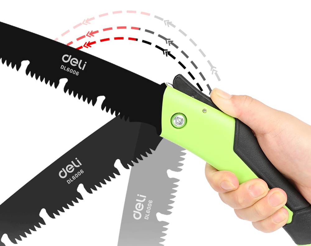 DELI πριόνι ξύλου DL6006 με αντιολισθητική λαβή - Image 3