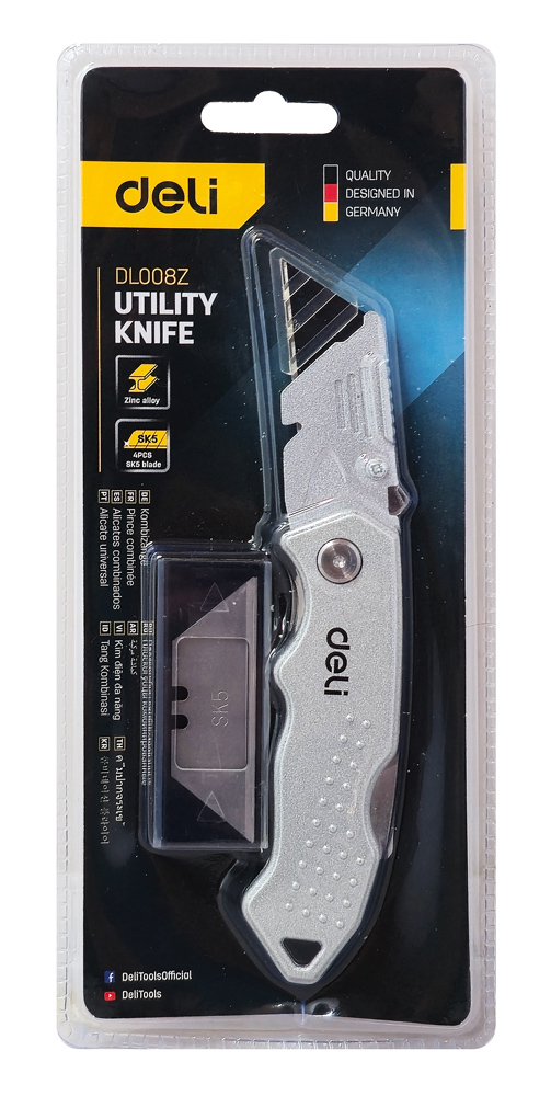 DELI κοπίδι DL008Z με ανταλλακτικές λεπίδες - Image 3