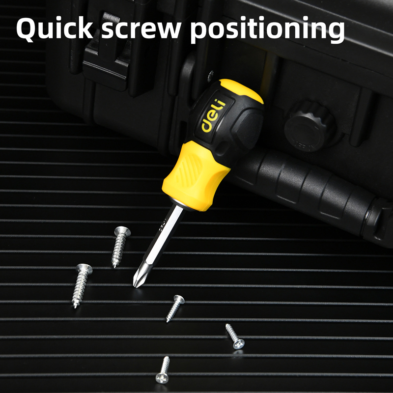 DELI κατσαβίδι DL632101 με διπλή κεφαλή - Image 2