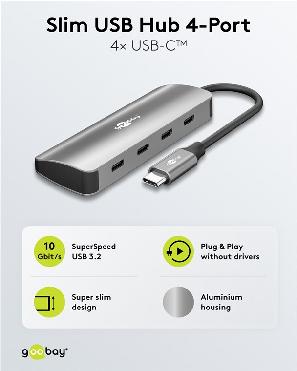 GOOBAY USB hub 76565 - Image 2