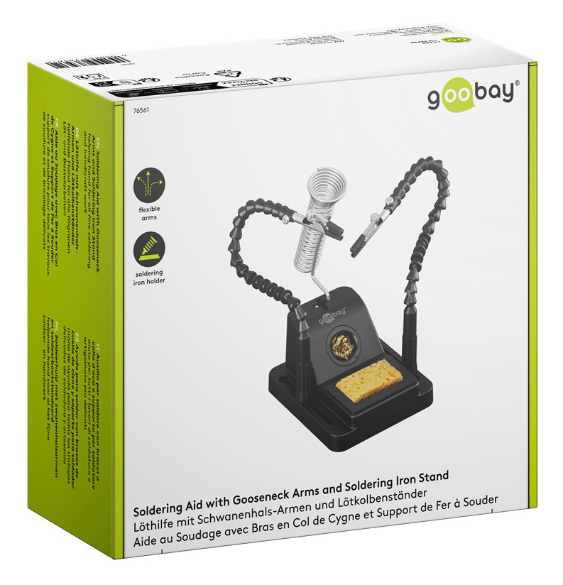 GOOBAY βάση στήριξης πλακέτας 76561 με θέση για κολλητήρι - Image 3