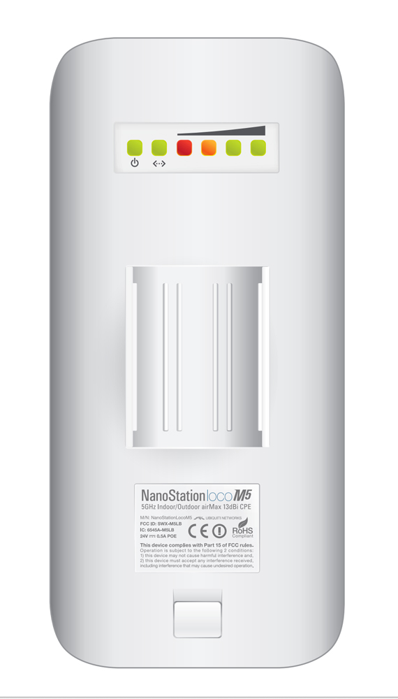UBIQUITI LocoM5 NanoStation 5GHz 13dBi airMAX MIMO Outdoor AP-CPE - Image 2