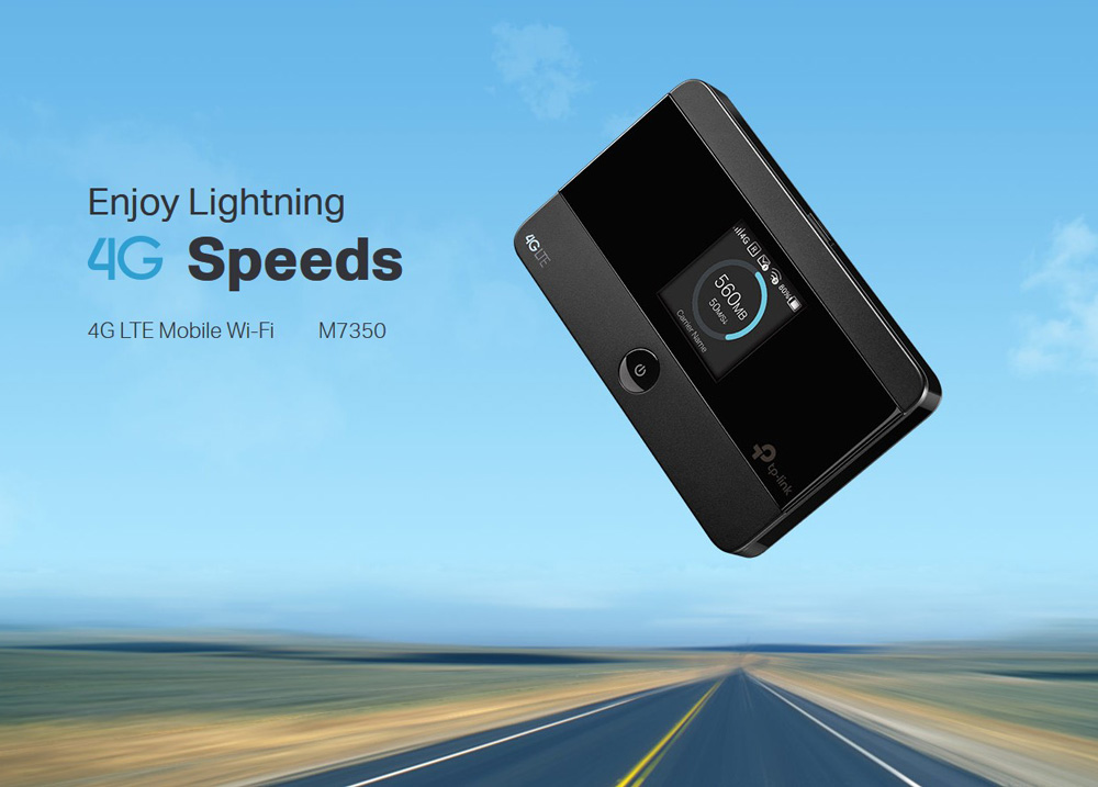 TP-LINK Advanced Mobile WiFi 4G Modem M7350 - Image 2