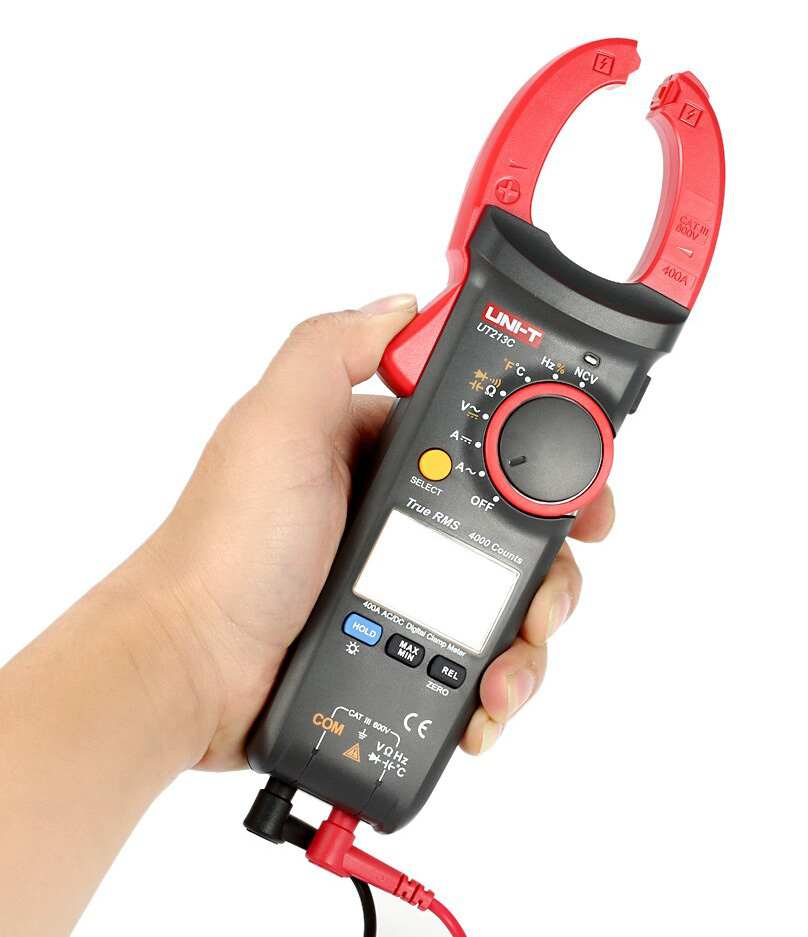 UNI-T πολύμετρο & αμπεροτσιμπίδα UT213C - Image 2