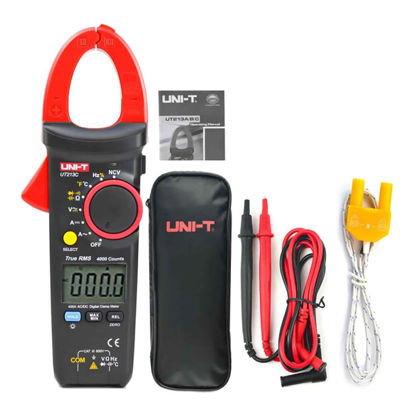 UNI-T πολύμετρο & αμπεροτσιμπίδα UT213C - Image 3