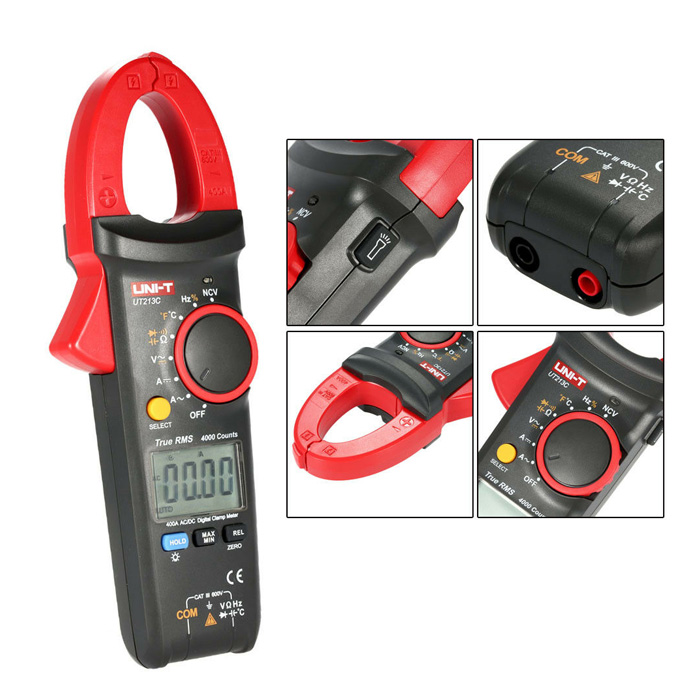 UNI-T πολύμετρο & αμπεροτσιμπίδα UT213C - Image 4