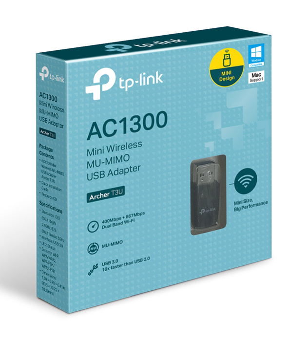 TP-LINK ασύρματος USB αντάπτορας δικτύου Archer T3U - Image 3