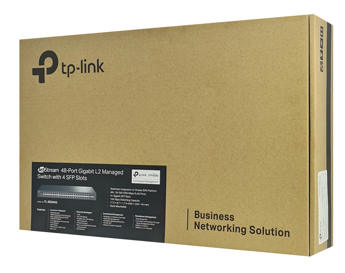 TP-LINK JetStream L2 managed switch TL-SG3452 - Image 3