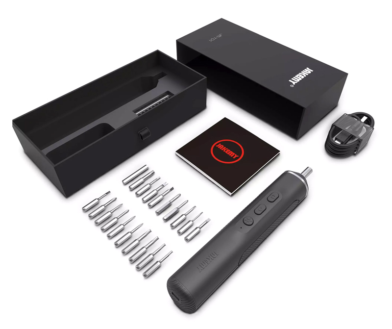 JAKEMY ηλεκτρικό κατσαβίδι JM-Y01 με LED φακό - Image 4