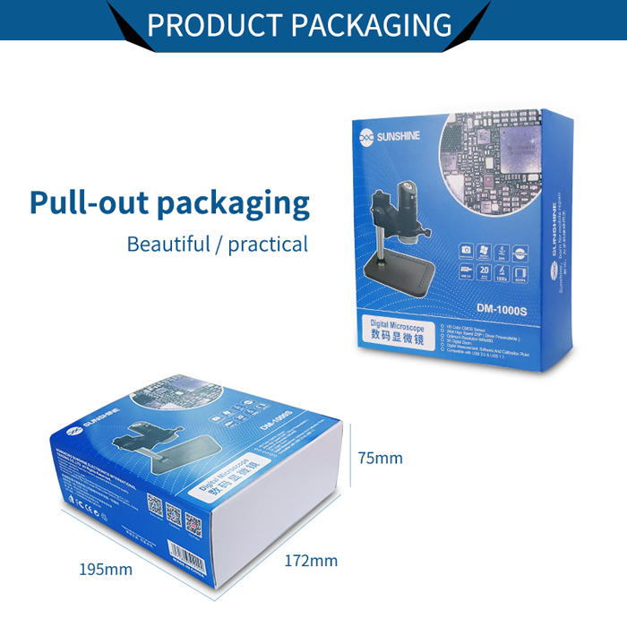SUNSHINE ψηφιακό μικροσκόπιο DM-1000S - Image 4