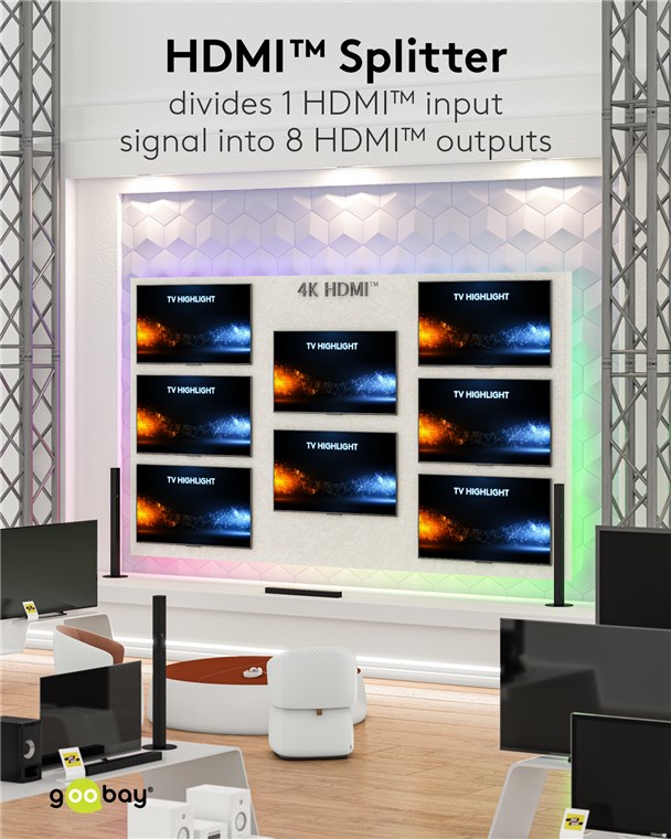 GOOBAY HDMI splitter 58484 - Image 3