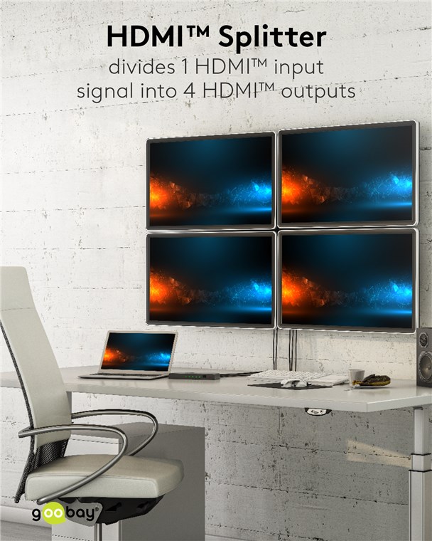 GOOBAY HDMI splitter 58482 - Image 3