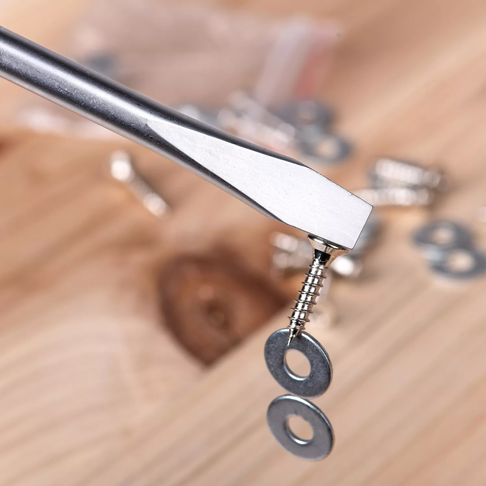 DELI ίσιο κατσαβίδι DL6382001 με αντιολισθητική λαβή - Image 2