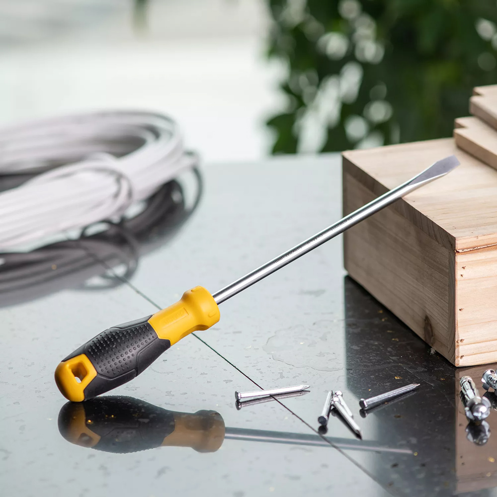 DELI ίσιο κατσαβίδι DL6382001 με αντιολισθητική λαβή - Image 3