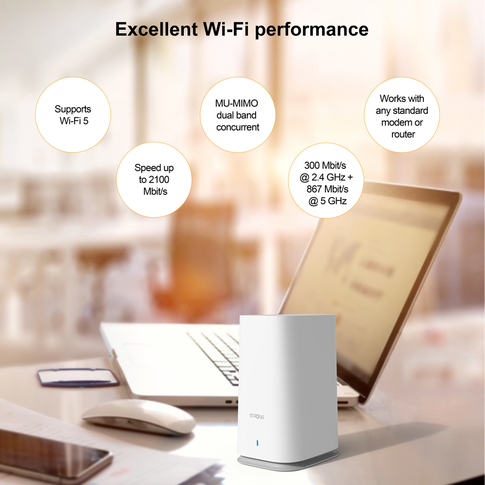 STRONG WiFi Mesh Home Kit ATRIA 2100 - Image 2