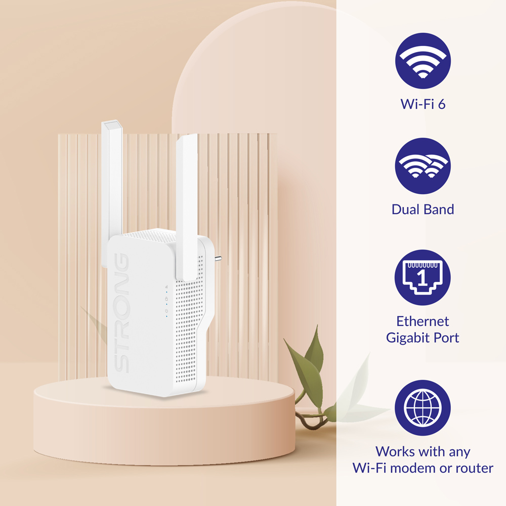 STRONG WiFi Extender REPEATERAX1800 - Image 2