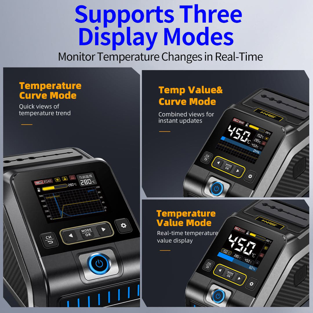 FNIRSI σταθμός συγκόλλησης DWS-200 - Image 3