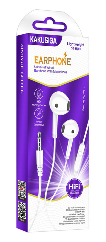 KAKUSIGA earphones με μικρόφωνο KSC-1301 - Image 4