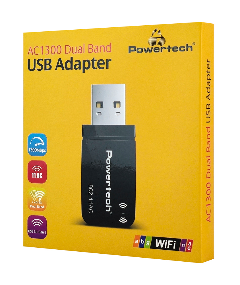 POWERTECH ασύρματος USB αντάπτορας δικτύου PT-1450 - Image 3