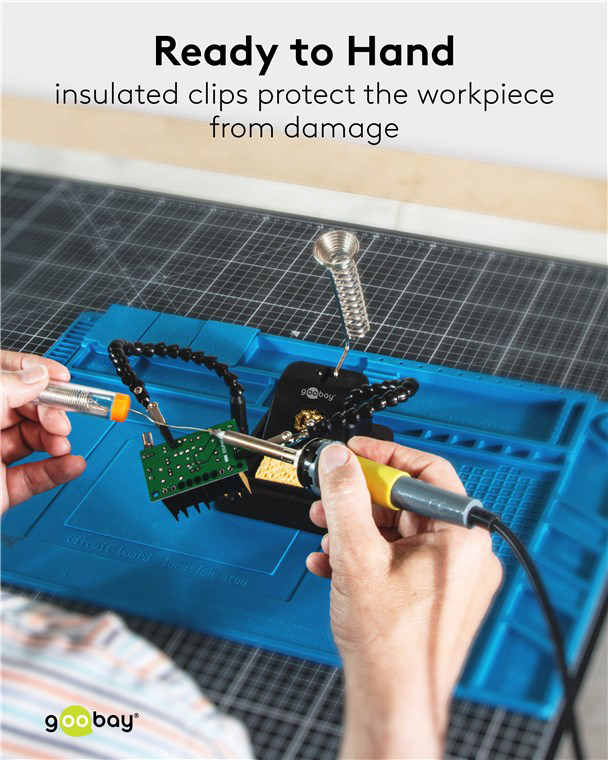 GOOBAY βάση στήριξης πλακέτας 76561 με θέση για κολλητήρι - Image 2