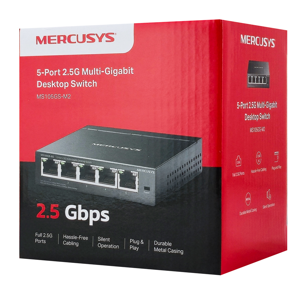 MERCUSYS desktop switch MS105GS-M2 - Image 3
