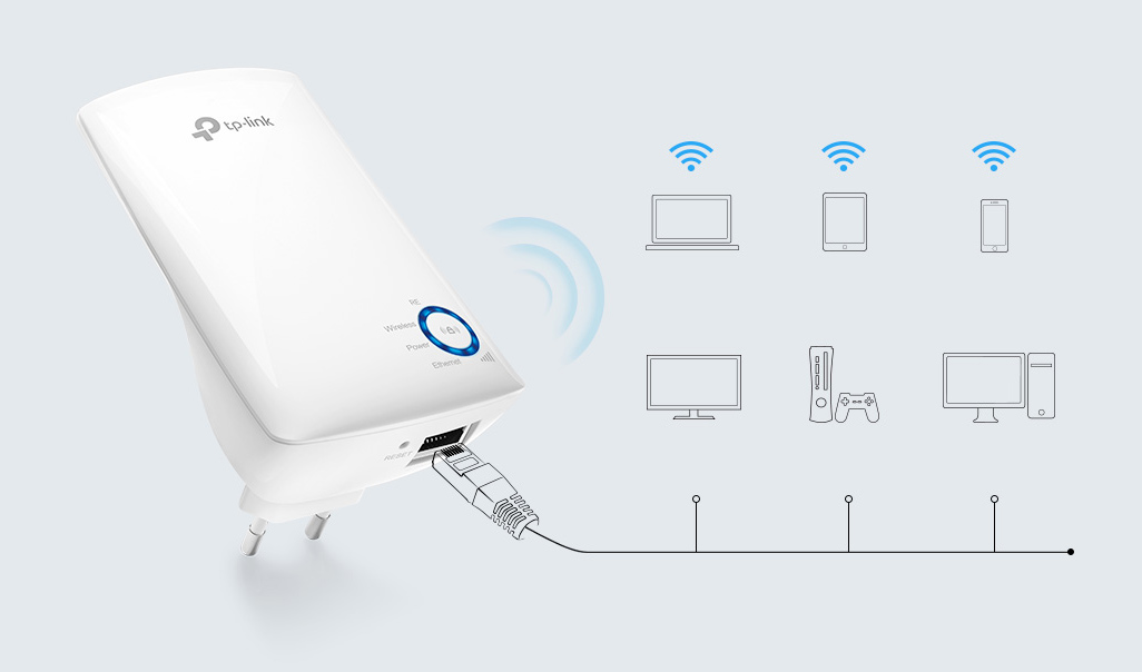 TP-LINK TL-WA850RE 300Mbps Universal WiFi Range Extender - Image 4