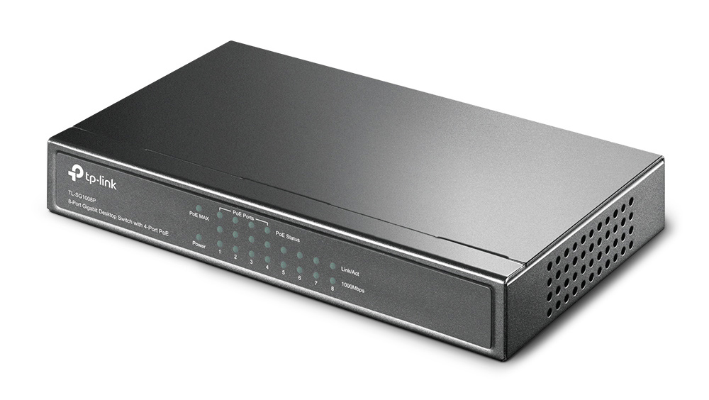 TP-LINK 8-Port Gigabit Desktop Switch TL-SG1008P - Image 2